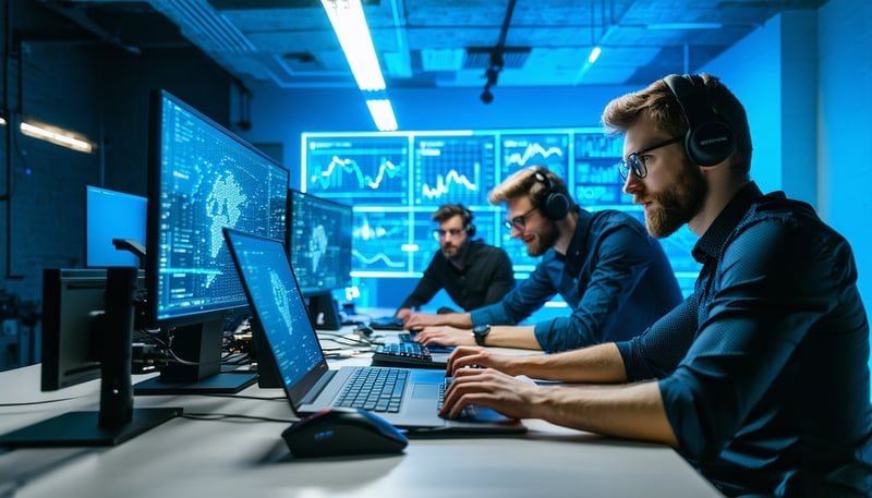 Pointer Cybersecurity team at work